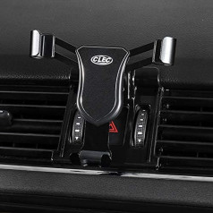 Autophoton [Mise à Jour] Support de Smartphone Support de Smartphone Ventilation Automatic Pour Octavia III 3 Mk3 5E 2014-2019 (Le Noir)