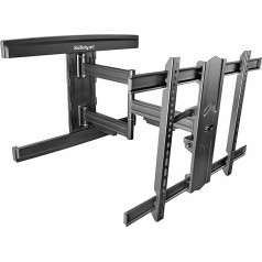 StarTech.com FPWARTS1 Full Motion TV Wall Mount Bracket for up to 80