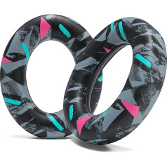 WC PadZ Momentum 4 - Improved Replacement Ear Pads for Sennheiser Momentum 4 by Wicked Cushions | Improved Comfort and Sound Isolation | 90's Black