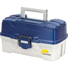 Plano 28 Tackle Box with Dual Top Access, 2 tray Tackle Box with Dual Top Access Unisex – Adults