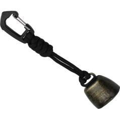Bear Bell, Camping Bear Protection Bell, Outdoor Metal Bell Pendant, Camping Bell Accessory, Hiking Bell for Safety, Bear Protection Bell for Camping, Metal Bear Bell for Outdoors,