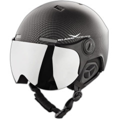 Black Crevice Ski Helmet