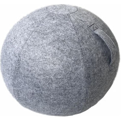 BlissfulAbode Filzbezug für Yoga-Bälle für Schutz und Haltbarkeit, passend für 55 cm, 65 cm und 75 cm große Gymnastikbälle