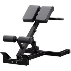 Klappbarer römischer Stuhl für Taillen-, Hüft- und Rücken-Workout, Gesäßtrainer mit Rückenverlängerung, Heim-Fitnessgerät für Rumpfstärkung und Flexibilität