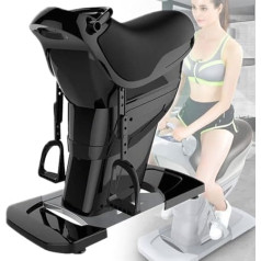 Electric Riding Simulator for Fitness, 20 Speed Levels with LCD Display, Tightens Waist, Legs and Hips, Home Fitness Equipment