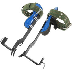 POPETPOP 1 Set of Tree Climbing Shoes Tree Toppers Spikes Shoes Tree Climbing Tips for Tree Work Tree Climbing Spurs Spurs Hunting on Tree Climbing Tips Climbing Tree Equipment Tool Iron