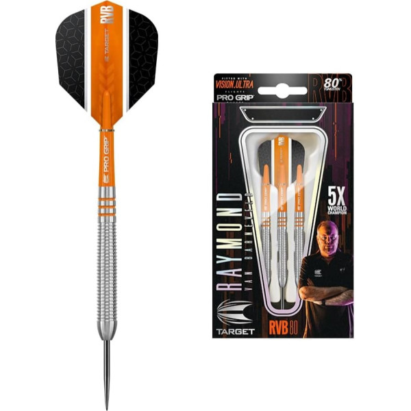 Target Raymond Van Barnefeld 80% Steel Tip Darts