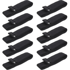 SANSHAN 10 x Heart Rate Chest Strap Adjustable Elastic Sports Wireless Heart Rate Monitor