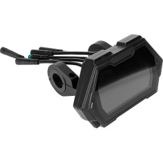 YUGSHNKFC Scooters LCD Display Panel Wasserfeste Scooter Dashboards Digital Speedometer Für Große Strecken Radsportstütze Wasserdichtes LCD Panel