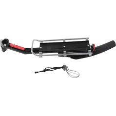Tbest Rear Bicycle Carrier, KW-671-05 Bicycle Pannier Rack, Bicycle Seat Post Assembly, Quick Dismountable Alloy Bicycle Rack Accessories