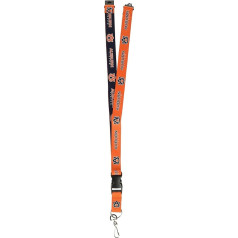 Pro Specialties Group NCAA Auburn Tigers Two-Tone Lanyard, Orange/Blue, One Size