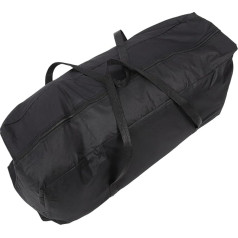 TOPPERFUN Pack of 5 BBQ Grill Storage Bag Padded Carry Bag for BBQ Tools Camping Storage BBQ Utensils Grill Tool Bag Oxford Fabric Black