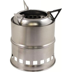 MFH Outdoor Oven Forest Stainless Steel Camping Stove Camping Stove Survival Folding Oven Emergency Stove