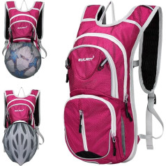 EULANT Cycling Backpack, Lightweight Bicycle Backpack, Hydration, Small Sports Backpack, Cycling Backpack, Waterproof for Men, Women, Boys, Girls, with Reflective Stripes and Thermal Insulation Layer