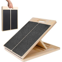Arsagoo Non-Slip Calf Stretcher for Knee, Ankle, Foot, Calf, Leg, Tendons & Fascia, Adjustable Slant Board Mobilisation Wedge for Squats, Yoga, Pilates, Physiotherapy