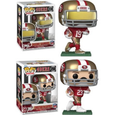 Funko Deebo Samuel/Christian McCaffrey (San Francisco 49ers) NFL Pop! Combo (2)