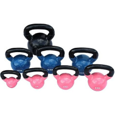 Lisaro Vinyl Coated Kettle bell, Vinyl Weights: 2-24 kg