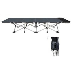 WBLING Portable Folding Camping Bed - A3 Carbon Steel Cot Bed for Outdoor Travel, Office Breaks and Fishing - Lightweight and Practical Single Bed for Camping and Home