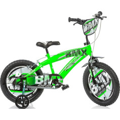 Dino Bikes 145XC-01 BMX Children's Bicycle 14 Inch Suitable for Children from 95 to 115 cm Height