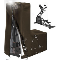 210D/420D Oxford Cross Trainer Cover for Home, Waterproof Elliptical Trainer Protective Cover for Home Trainer, Tarpaulin for Exercise Bike, Elliptical Machine for Indoor and Outdoor Use (Size: 420D: