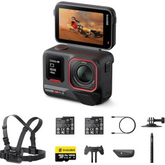 Insta360 Ace Pro 2 Winter Bundle - 8K Waterproof Action Camera Designed with Leica, 1/1.3 Inch Sensor, Dual AI Chip System, Leading Low Light Performance, Best Audio, Flip Screen & AI Editing