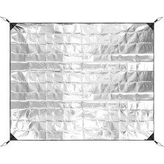Double Sided Aluminium Foil Foam Cushion Waterproof Camping Picnic Mat Sleeping Tent Pad for Camping Hiking Picnics Outdoor