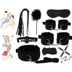 WreGmgg Black Nylon Fitness Training Aid Kit Diversified Training Badminton Eye Mask and Other 10 Accessories Original Gym Gift Outdoor Exercise Z