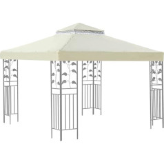 Whnbuij Pavillon-Oberseite – Ersatz-Pavillon-Überdachung, wasserdichtes Schattendach mit doppelter Schicht für Grill, Garten, Outdoor, Grill, Deck, Hinterhof