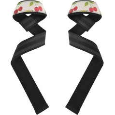 Bunte Handgelenkbandagen für Gewichtheben, 66 cm, rutschfeste Handgelenkbandage für Powerlifting, Krafttraining, Bodybuilding Correas de amarre