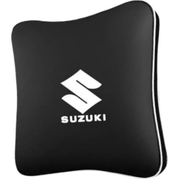 2in1 Auto Kissen Decke für Suzuki Baleno 2016 2017 2018 2019 2020 2021 2022, 2-in-1-Kissenbezug, 2in1 Kuscheldecke Travel, Flauschig Weiches Reisekissen Umwandelbar Zur Reisedecke,Black