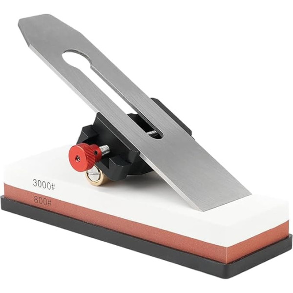 Honing Guide, Chisel Sharpener Aluminium Alloy Guide, Adjustable Precise Carpenter Sharpener, Bracket With Angle Gauge For Woodworking, 3.39 x 1.5 x 1.57 Inches