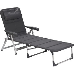 Crespo Al/233-dl-40 – Bed with Arms 6 pos. C/PILLOW Reinforced Feet, Anthracite