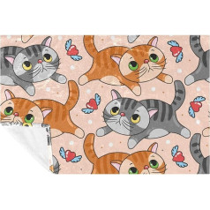 BestIdeas Weiche warme und gemütliche Decke für Bett, Couch, Sofa, Picknick, Camping, Strand, 150 x 100 cm