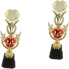 HLUONGTN 2 Pcs Children's Trophy Boy Competittrophy Kids Medals Soccer Trophy Model Kids Winnerard Cup Girls Kids Honor Trophy