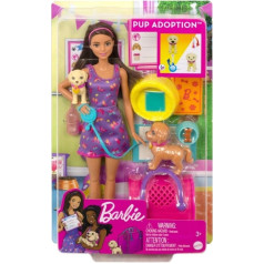 Mattel Barbie lelles suņu adopcija