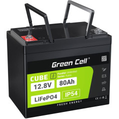 lifepo4 cube 80ah 12v/12.8v 1024wh lfpgc12v80ah akumulators
