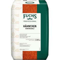 Fuchs Professional - Chicken Spice Salt | Savoury Spice for Chicken Dishes | Professional Quality for Bulk Consumers | 2 kg in Recyclable Bag
