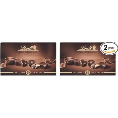 Lindt Chocolate - Chocolates for Connoisseurs Noirs | 200 g | Pralines Box with 20 Chocolates Made of Exquisite Dark Chocolate in 6 Delicious Varieties | Chocolate Gift | Chocolate Gift