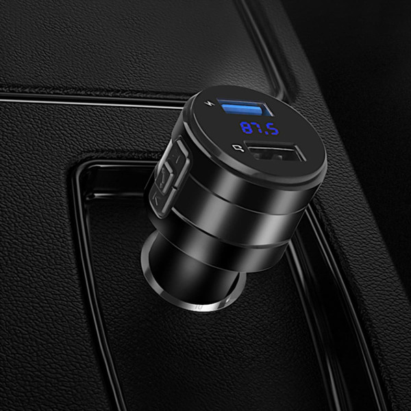 Retoo FM MP3 Bluetooth auto raidītājs ar USB lādētāju LCD ekrāns