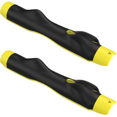 MoKo Golf Grip Trainer, 2 Pieces Golf Training Aids for Correct Hand Posture, Muscle Memory Trainer Exercise Equipment to Improve Grip Strength, Precision and Swing Technique