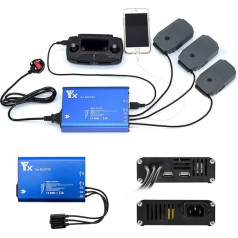 5 in 1 Multi Battery Charging Hub Rapid Battery Charger for DJI Mavic Pro Drone