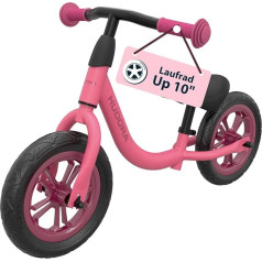 HUDORA Laufrad Up 10 Zoll in versch. Farben - Leichtes Lauflernrad - Gleichgewichtsrad mit hoher Kippstabilität - Lauflernspielzeug für Kinder - Kinderspielzeug mit 2 Rädern