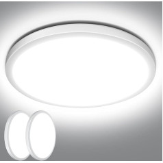 Lepro LED Ceiling Light 24 W, 5000 K, Diameter 29.3 cm, Pack of 2