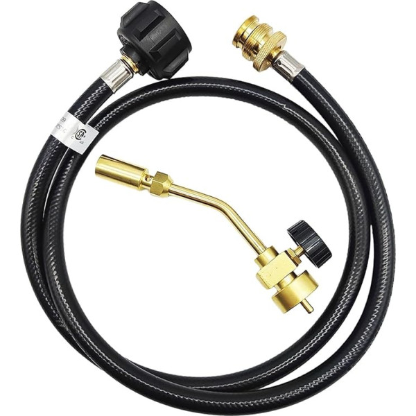 Propan-Fackel, Schweißen, Mehrzweck-Fackel, Flammenschlösser, 1,5 m Schlauch, Gasbrenner, Gebläse