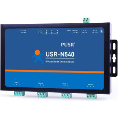 PUSR 4 Ports Converter RS485 to Ethernet MQTT Gateway Modbus Networking Serial Port Communication Server USR-N540