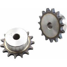 1Pc (Type 08B9) Steel Chain Drive Gear 9-24 Teeth Roller Chain Gear Pitch 12.7 mm Industrial Sprocket, 13 Teeth