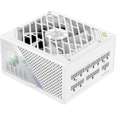 GAMEMAX GX-750G PRO Power Supply PC 750W Fully Modular ATX3.1 PCIe5.1 with 12V-2x6 Connection, 80 Plus Gold, 105°C Japanese Capacitors, 7 Protection Circuits, White