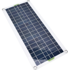 SIXRUN Battery with 21 V Solar Panel Panel Portable Doad Field of 21 V Polysilicon for External Use and Indoor Use