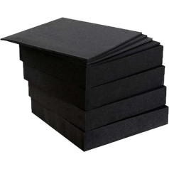 High Density Foam Mattress Topper 3/5/7/10cm Thick Cushion for Sofa Upholstery Pet Bed Benches Seat Pad (15cm Height - 50x50cm)