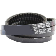 JGUYC Toothed V-belt 17X900Li 17X910 17X914 17X920 17X925 17X930 17X940Li 17X950 17X955 17X960 17X965 17X968 Conveyor Belt (17X968) 7X7X960Li)